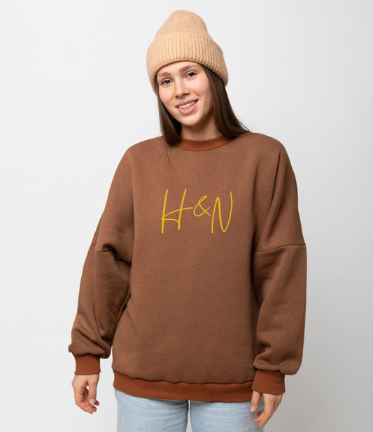 Girls Oversized Sweatshirt