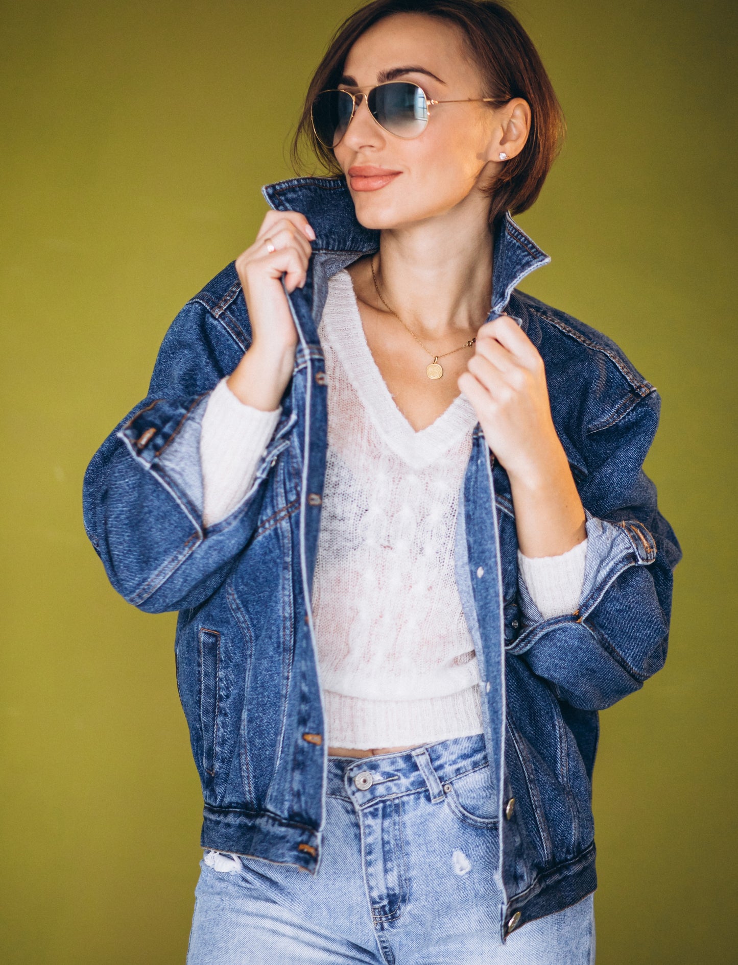 H&N's Girl's Classic Denim Jacket